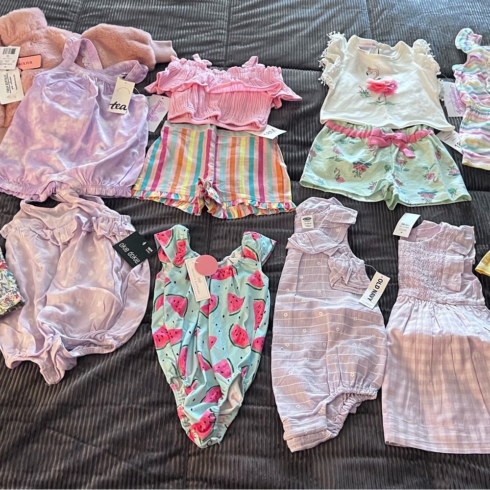 12-18 months girl summer lot